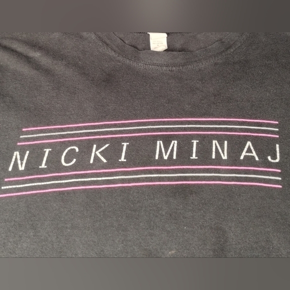 NICKI Minaj Pink Friday Womens Small Band T-shirt Rap Tee Distressed Tultex Thin - Picture 3 of 10